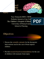 Evidenced-Based Care of The Child With Traumatic Head Injury