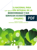 PNGIBSE 2012-Politica de Biodiversidad
