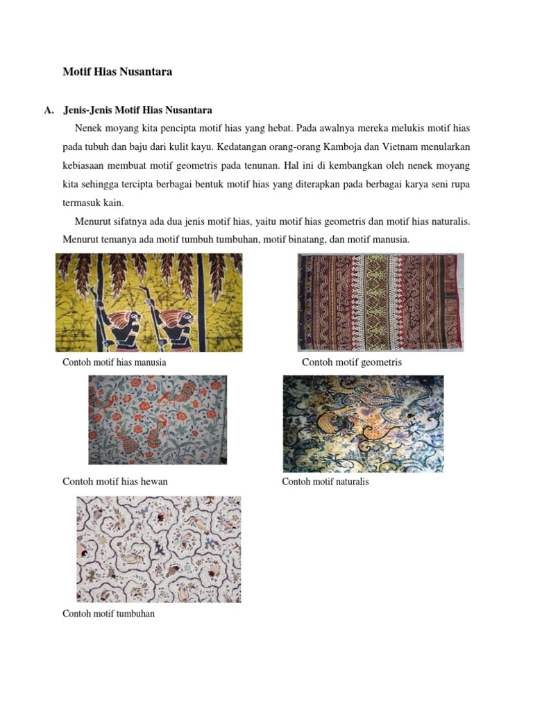 Motif Hias Nusantara Pdf
