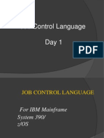 JCL JOB CONTROL LANGUAGE