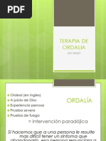 Terapia de Ordalia