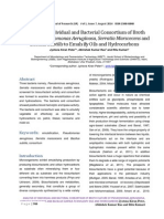 Analysis of Individual and Bacterial Consortium of Broth Culture of Pseudomonas Aeruginosa, Serratia Marscecens and