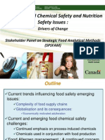 Emerging Food Chemical Safety and Nutrition Safety Issues