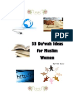 33 Dawah Ideas For Muslim Women by Umm Eesa