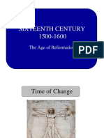 Sixteenth Century 1500-1600: The Age of Reformation