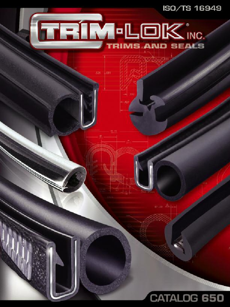 PVC Plastic Trim with EPDM Rubber Bulb Seal 25’ Length Fits 1/4” Edge