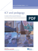 ICT and Pedagogy: A Review of The Research Literature