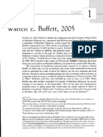 Reading 2 - Warren E Buffett 2005