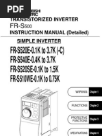 mitsubishi-d700-manual.pdf | Power Inverter | Electrical Wiring