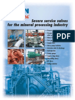 Severe Service Valves For The Mineral Processing Industry