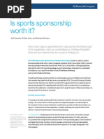 Sports Sponsorship Is It Worth It