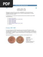 1881 - 1969 (Peso Moneda Nacional)