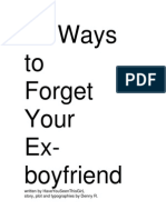 ...11 Ways to Forget Your Ex
