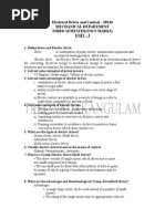 Electl Drives & Control 2 MARK