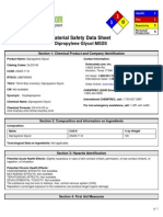 Material Safety Data Sheet: Dipropylene Glycol MSDS