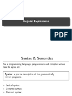 Regular Expressions