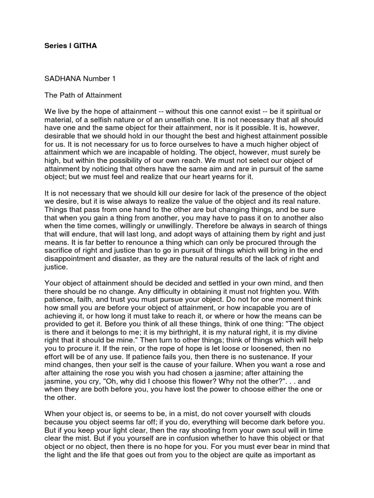 Githa I | PDF | Patience | Afterlife