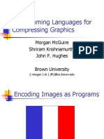 Programming Languages For Compressing Graphics