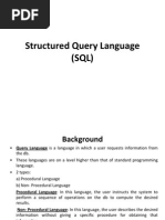 Structured Query Language