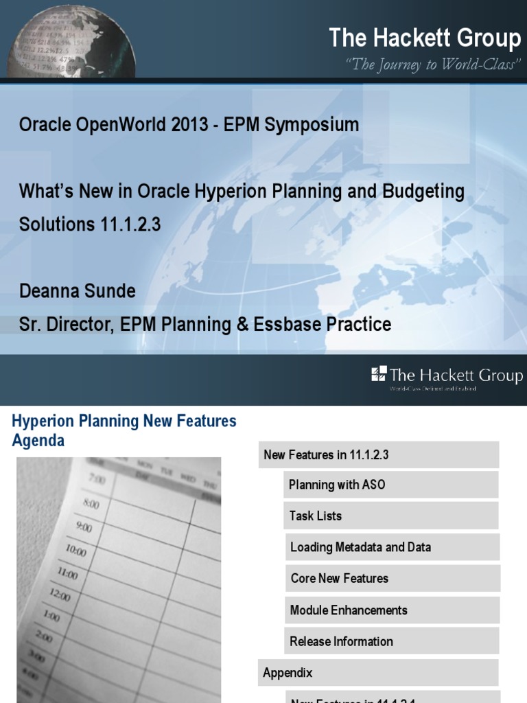 Saved Assumption In Hyperion Planning
