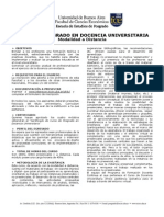 C Docencia Universitaria INSERT