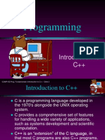 Programming: Introduction To C++