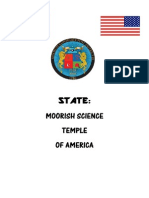 State Moorish Science Temple of America Booklet