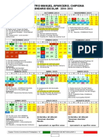 Calendario Escolar 2014-15
