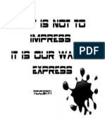 Art Is Not To Impress