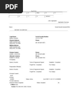 Top of Form Panel 0 4 None 0 0: Legal Name: Social Security Number