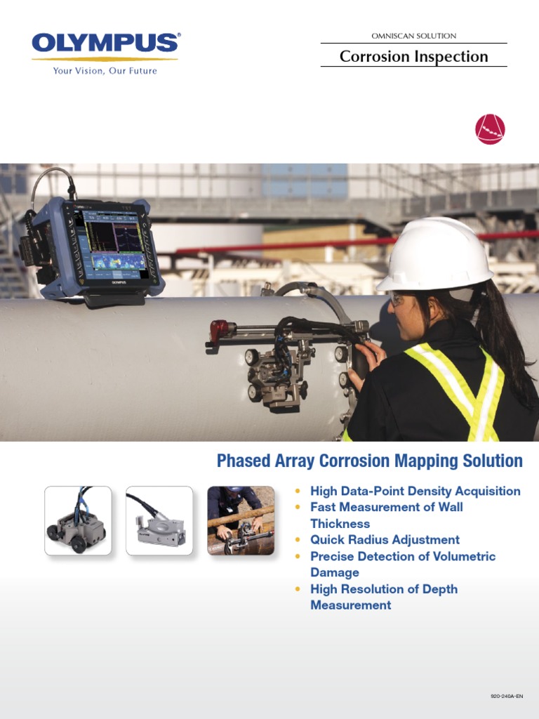 Corrosion - Mapping Usign Phased Array - Olympus NDT | PDF | Image ...
