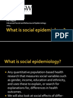Session 1 What Is Social Epidemiology 2014-1