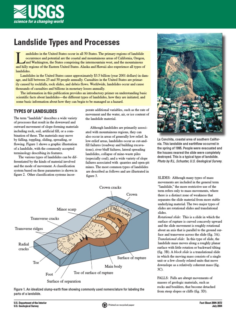 landslide case study geography