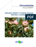 Agricultura Orgânica e Produção Integrada - Semelhanças e Diferenças