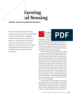 Early Warning Chemical Sensing: Juliette A. Seeley and Jonathan M. Richardson