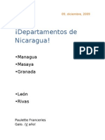 5 Departamentos de Nicaragua