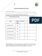 Destrezas Fundamentales de La Lectura