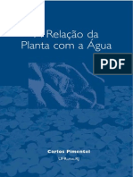 Livro a RELAÇÃO Agua - Solo