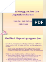 Klasifikasi Gangguan Jiwa Dan Diagnosis Multiaksial