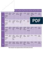 Example Weekly Planner