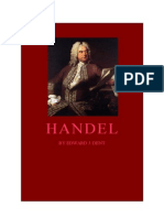 Handel: by Edward J. Dent
