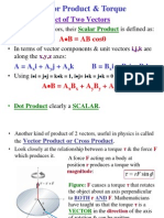 Vector (Cross) Product