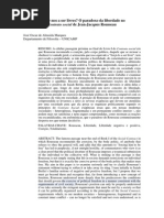 Paradoxo Da Liberdade