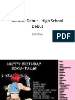 MANGA: 1.high School Debut (Koukou Debut)