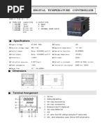 Controlador de Temp. DHC1T-DR