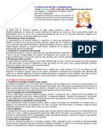 Las 10 Reglas de Oro de La Comunicación