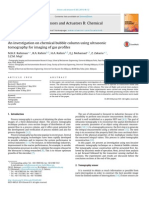 Ultrasonic Tomography Gas Profiles