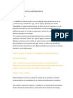 La Didáctica Como Disciplina Pedagógica