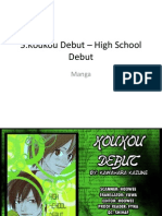 MANGAl 5.high School Debut (Koukou Debut)