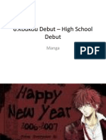 MANGA: 6.high School Debut (Koukou Debut)